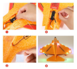 ⁦Mini X320 320mm Wingspan EPP Mini RC Airplane RTF 2.4Ghz GYRO⁩ - الصورة ⁦9⁩