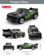 ⁦Baron SG 1603-Pro Brushless 60km/h Upgraded RTR 1/16 2.4G 4WD RC Car Drift in Kuwait⁩ - الصورة ⁦10⁩