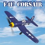 ⁦VolantexRC Mini F4U Corsair 4-Ch Beginner Airplane with Xpilot Stabilizer / One-key Aerobatic RTF in Kuwait⁩ - الصورة ⁦5⁩