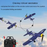 ⁦VolantexRC Mini F4U Corsair 4-Ch Beginner Airplane with Xpilot Stabilizer / One-key Aerobatic RTF in Kuwait⁩ - الصورة ⁦6⁩