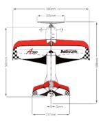 ⁦Radiolink A560 3D RC Airplane with Byme-A Gyro Flight Controller Ready to Fly (RTF)⁩ - الصورة ⁦2⁩
