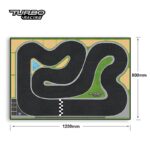 Turbo Racing 1/76 RC Car Spare 120X80cm Race Track Map Table Scene Mat Vehicles Model Parts