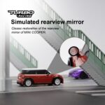 ⁦1:76 Turbo Racing Mini Car, Radio Remote Control Micro Car, Racing Experience Car with 2 Replaceable Body Shell, Anti-Stress Desk RC Car⁩ - الصورة ⁦7⁩