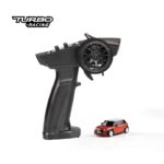 ⁦1:76 Turbo Racing Mini Car, Radio Remote Control Micro Car, Racing Experience Car with 2 Replaceable Body Shell, Anti-Stress Desk RC Car⁩ - الصورة ⁦2⁩