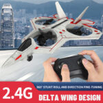 ⁦Fighter Stunt RC Airplane -RC Plane, 2.4GHz Remote Control Airplane, 360° Stunt Spin Remote & Light RC Airplane, Drop-Resistant Fighter Glider Airplane Hobby Toy⁩ - الصورة ⁦16⁩