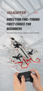 ⁦Fighter Stunt RC Airplane -RC Plane, 2.4GHz Remote Control Airplane, 360° Stunt Spin Remote & Light RC Airplane, Drop-Resistant Fighter Glider Airplane Hobby Toy⁩ - الصورة ⁦17⁩