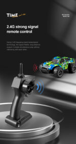 ⁦S912 Electric Mini High Speed RC Car 1/20 Scale 2.4GHz 20km/H Remote Control Toy Car⁩ - الصورة ⁦5⁩