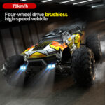 ⁦SCY-16102 PRO RC Car 2.4Ghz 4WD 1/16 Off Road RC Trucks Brushless Motor 70KM/H High Speed Vehicle Racing Car⁩ - الصورة ⁦7⁩