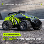 ⁦S911 Electric Mini High Speed RC Car 1/20 Scale 2.4GHz 20km/H Remote Control Toy Car⁩ - الصورة ⁦2⁩