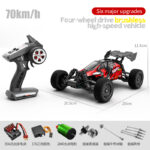 ⁦SCY-16201 PRO RC Car 2.4Ghz 4WD 1/16 Off Road Trucks 70KM/H Brushless Motor remote control High Speed Vehicle Racing Car⁩ - الصورة ⁦6⁩