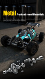 ⁦SCY-16201 PRO RC Car 2.4Ghz 4WD 1/16 Off Road Trucks 70KM/H Brushless Motor remote control High Speed Vehicle Racing Car⁩ - الصورة ⁦4⁩