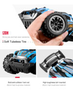 ⁦S913 Electric Mini High Speed RC Car 1/20 Scale 2.4GHz 20km/H Remote Control Toy Car⁩ - الصورة ⁦10⁩