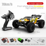 ⁦SCY-16102 PRO RC Car 2.4Ghz 4WD 1/16 Off Road RC Trucks Brushless Motor 70KM/H High Speed Vehicle Racing Car⁩ - الصورة ⁦4⁩