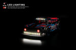 ⁦WLtoys 104072 RTR 1/10 2.4G 4WD 60km/h Brushless RC Car Drift On-Road Metal Chassis LED Light Vehicles Model Off-Road Climbing Truck⁩ - الصورة ⁦16⁩