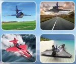 ⁦Land Water and Air H650 Fixed Wing Foam Waterproof Aircraft Brushless Motor⁩ - الصورة ⁦7⁩