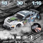 ⁦SC16A07  4WD 1/16 Drift RC Car Spray LED Light 18km/h Toys for Boy Kids Children Gifts in Kuwait⁩ - الصورة ⁦3⁩