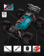 ⁦SUBIDA S910 1:16 35+KM/H RC Car 4WD Off-Road Vehicle Truck Toys in Kuwait⁩ - الصورة ⁦4⁩