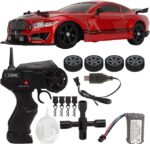 ⁦SC16A01  Drift RC Car 4WD 1/16  Spray LED Light 18km/h  in Kuwait / Red⁩ - الصورة ⁦3⁩
