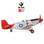 ⁦WLtoys XK A280 RC P51 4CH Airplane 3D/6G Fixed Wing Brushless Motor plane⁩ - الصورة ⁦5⁩