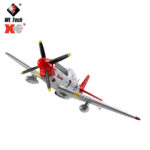 ⁦WLtoys XK A280 RC P51 4CH Airplane 3D/6G Fixed Wing Brushless Motor plane⁩ - الصورة ⁦6⁩