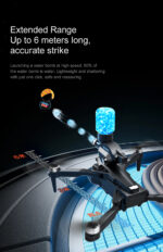 ⁦New K11Max Professional Drone Water Bomb Quadcopter Brushless Motor 8k Three Camera obstacle avoidance remote control drone toys⁩ - الصورة ⁦5⁩