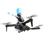 New K11Max Professional Drone Water Bomb Quadcopter Brushless Motor 8k Three Camera obstacle avoidance remote control drone toys