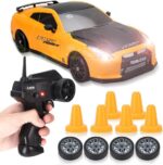 02 RC Drift Car 1/24 2.4GHz 4WD Remote Control Sport Racing On-Road Vehicle with LED Light