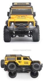 ⁦NEW HB ZP1005/1006 1/10 4WD RC Car Truck LED Light RTR Outdoor Toys⁩ - الصورة ⁦4⁩