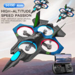 ZLL SG100 PLUS 2 WiFi FPV with HD Camera Electric Adjustment Optical Flow Positioning Brushless Motor 4CH LED EPP RC Drone Airplane Quadcopter Glider RTF