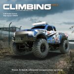 ⁦NEW HB ZP1009/1010 1/10 4WD RC Car Truck LED Light RTR Outdoor Toys⁩ - الصورة ⁦3⁩