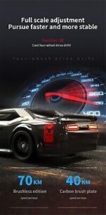 ⁦ZLL Beast SG216MAX High Performance 1/16 Scale 4WD RC Drift Car with Brushless Motor, LED Lights⁩ - الصورة ⁦3⁩