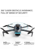 ⁦ZLL SG107 MAX2 GPS 5G WiFi FPV with 4K ESC HD Dual Camera 2-Axis Self-stabilizing Gimbal 360° Obstacle Avoidance Brushless Foldable RC Drone Quadcopter RTF - One Battery⁩ - الصورة ⁦3⁩
