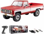 ⁦FMS 1/18 Chevrolet K10 RC Truck FCX18, Officially Licensed 4WD RC Crawler 2 Speeds Switch with 900mah Battery and LED Lights, Off-Road RC Model for Adults⁩ - الصورة ⁦7⁩