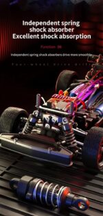 ⁦ZLL Beast SG216MAX High Performance 1/16 Scale 4WD RC Drift Car with Brushless Motor, LED Lights⁩ - الصورة ⁦6⁩
