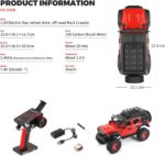 ⁦Wltoys 2428 RTR 1/24 4WD RC Car Rock Crawler Off-Road Climbing Truck LED Light Vehicles Models Toys⁩ - الصورة ⁦6⁩