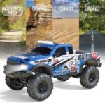 ⁦NEW HB ZP1009/1010 1/10 4WD RC Car Truck LED Light RTR Outdoor Toys⁩ - الصورة ⁦5⁩