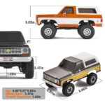 ⁦FMS 1/10 RC Crawler FCX10 Chevrolet K5 Blazer RC Pickup Truck Hobby Offroad DIG/4WD/FWD 11CH RC for Adults⁩ - الصورة ⁦8⁩