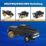 ⁦FMS 1/10 RC Crawler FCX10 Chevrolet K5 Blazer RC Pickup Truck Hobby Offroad DIG/4WD/FWD 11CH RC for Adults⁩ - الصورة ⁦6⁩