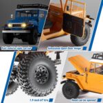 ⁦FMS 1/10 TOYOTA LAND CRUISER FJ40 RS YELLOW⁩ - الصورة ⁦4⁩