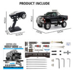 ⁦HG P409 1/10 2.4G 4WD RC Car Pickup Truck Climbing off-road Vehicle Toys⁩ - الصورة ⁦3⁩