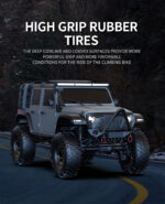 ⁦HB Toys RTR R1011/13 1/10 4WD RC Car Full Proportional Rock Crawler RUBICON LED Light Off-Road Climbing Truck Vehicles Models 3s Compatible Toys⁩ - الصورة ⁦8⁩