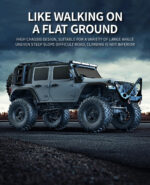 ⁦HB Toys RTR R1011/13 1/10 4WD RC Car Full Proportional Rock Crawler RUBICON LED Light Off-Road Climbing Truck Vehicles Models 3s Compatible Toys⁩ - الصورة ⁦9⁩