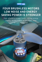 ⁦ZLL SG100 PLUS 2 WiFi FPV with HD Camera Electric Adjustment Optical Flow Positioning Brushless Motor 4CH LED EPP RC Drone Airplane Quadcopter Glider RTF⁩ - الصورة ⁦6⁩