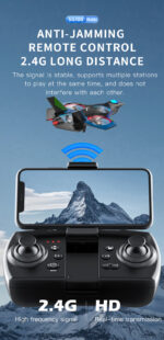 ⁦ZLL SG100 PLUS 2 WiFi FPV with HD Camera Electric Adjustment Optical Flow Positioning Brushless Motor 4CH LED EPP RC Drone Airplane Quadcopter Glider RTF⁩ - الصورة ⁦8⁩