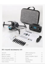 ⁦ZLL SG107 MAX2 GPS 5G WiFi FPV with 4K ESC HD Dual Camera 2-Axis Self-stabilizing Gimbal 360° Obstacle Avoidance Brushless Foldable RC Drone Quadcopter RTF - One Battery⁩ - الصورة ⁦6⁩