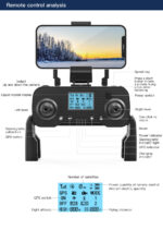 ⁦ZLL SG107 MAX2 GPS 5G WiFi FPV with 4K ESC HD Dual Camera 2-Axis Self-stabilizing Gimbal 360° Obstacle Avoidance Brushless Foldable RC Drone Quadcopter RTF - One Battery⁩ - الصورة ⁦7⁩