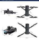 ⁦ZLL SG107 MAX2 GPS 5G WiFi FPV with 4K ESC HD Dual Camera 2-Axis Self-stabilizing Gimbal 360° Obstacle Avoidance Brushless Foldable RC Drone Quadcopter RTF - One Battery⁩ - الصورة ⁦11⁩