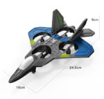 ⁦ZLL SG100Pro RC Airplane EPP 4CH Fixed Wing Headless Mode Speed Switching 360° Stunt Tumble Training RC Drone Toys⁩ - الصورة ⁦11⁩