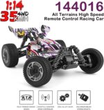 ⁦WLTOYS 144016 1/14 Scale Electric 4WD Racing Car - High-Speed RC Car⁩ - الصورة ⁦6⁩