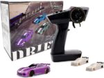 ⁦Turbo Racing C61 1:76 Scale Drift RC Car with Gyro Mini Full Proportional RTR 2.4GHZ Remote Control with 2 Replaceable Body Shell⁩ - الصورة ⁦2⁩